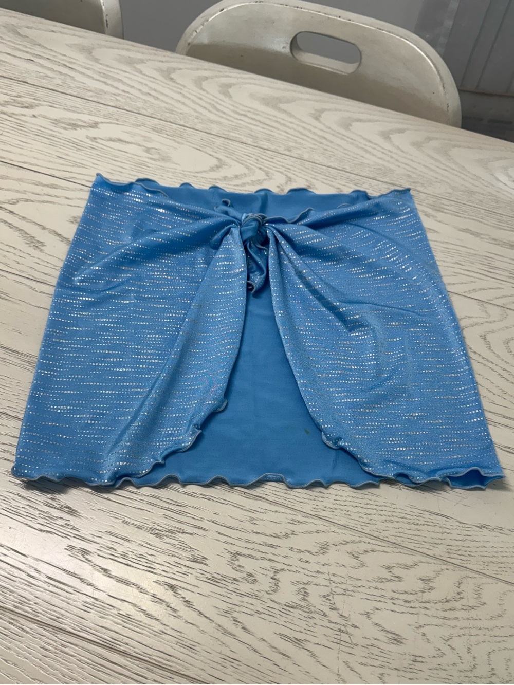 VENUS Blue Shimmer Swim Sarong